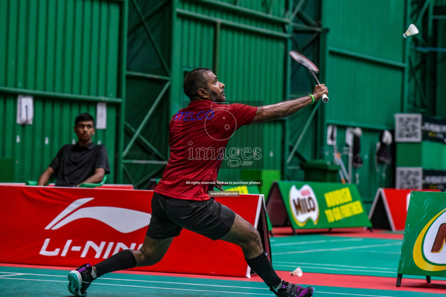 Final of 6th Office Company Badmintion Championship held in Male', Maldives Photos: Nausham Waheed / Images.mv