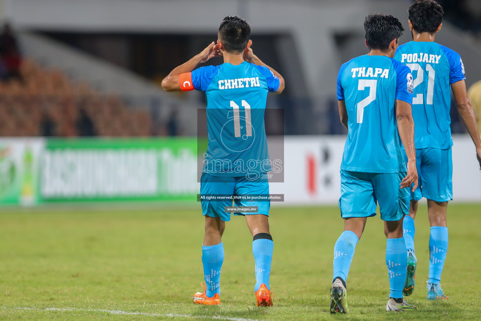 India vs Kuwait in SAFF Championship 2023 held in Sree Kanteerava Stadium, Bengaluru, India, on Tuesday, 27th June 2023. Photos: Nausham Waheed, Hassan Simah / images.mv