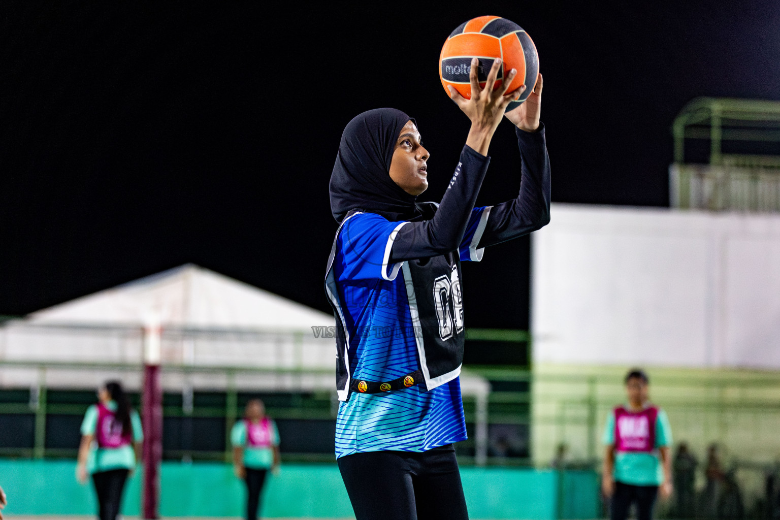 Day 5 of 23rd Netball Association Championship was held in Ekuveni Netball Court at Male', Maldives on Thursday, 2nd May 2024. Photos: Nausham Waheed / images.mv