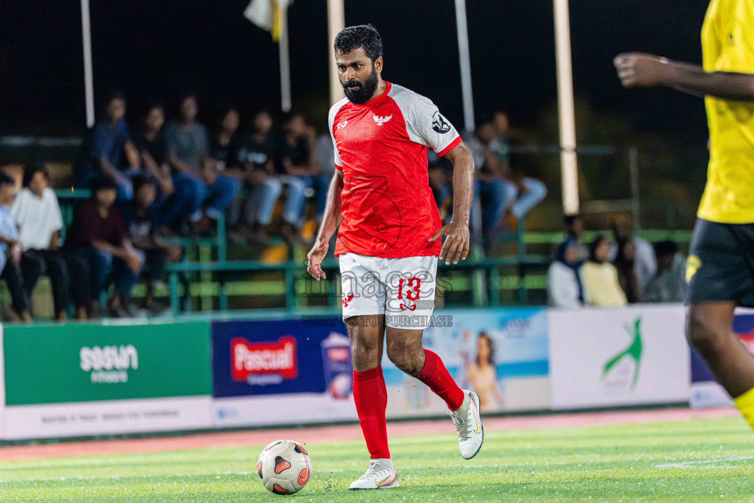Kanmathi SC VS BEST in Day 4 - Fonadhoo Youth Futsal Challenge 2025 held in Fonadhoo Futsal Stadium, L. Fonadhoo, Maldives on Wednesday, 29th October 2025 Photos: Arif Rasheed / images.mv
