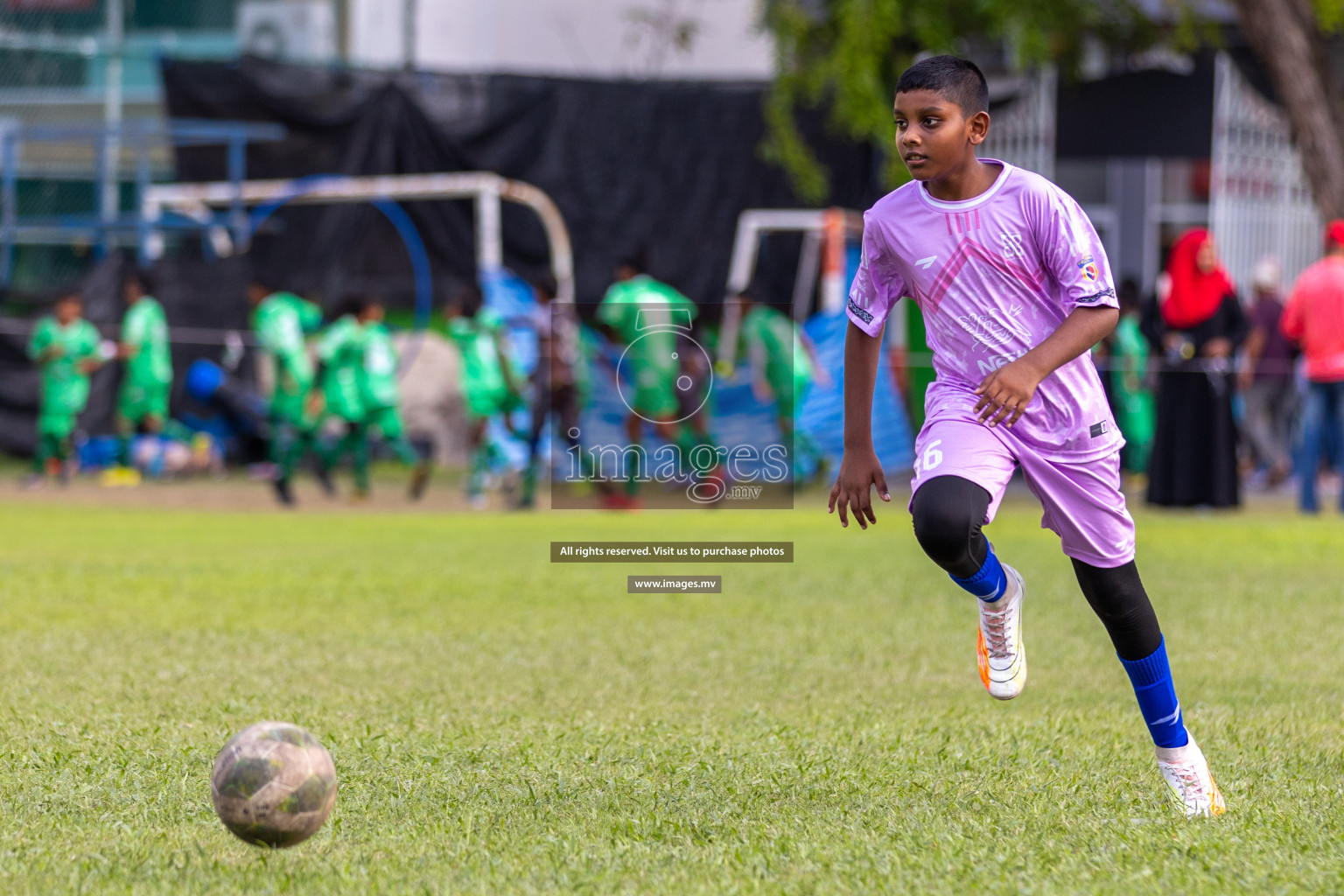 Day 2 of Nestle kids football fiesta, held in Henveyru Football Stadium, Male', Maldives on Thursday, 12th October 2023 Photos: Ismail Thoriq / Images.mv