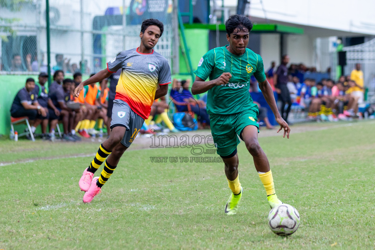 Eagles vs Maziya SRC(U16) in Day 8 of Dhivehi Youth League 2024 held at Henveiru Stadium on Monday, 2nd December 2024. Photos: Mohamed Mahfooz Moosa / Images.mv