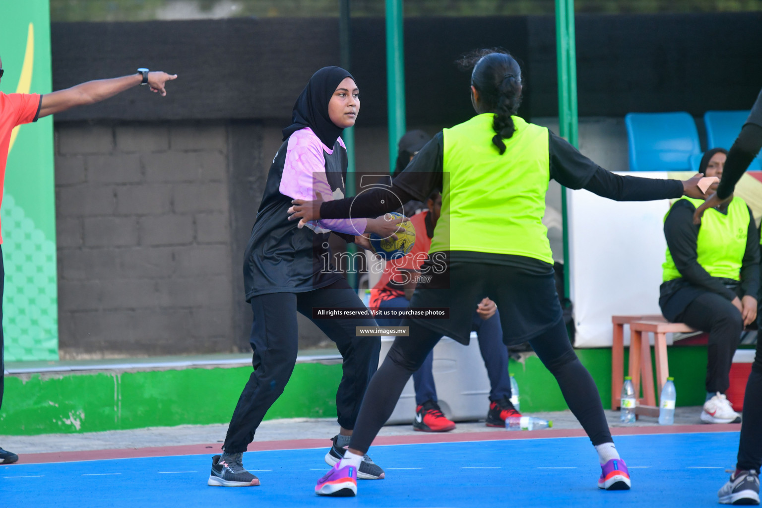 Day 8 of 6th MILO Handball Maldives Championship 2023, held in Handball ground, Male', Maldives on 27th May 2023 Photos: Nausham Waheed/ Images.mv