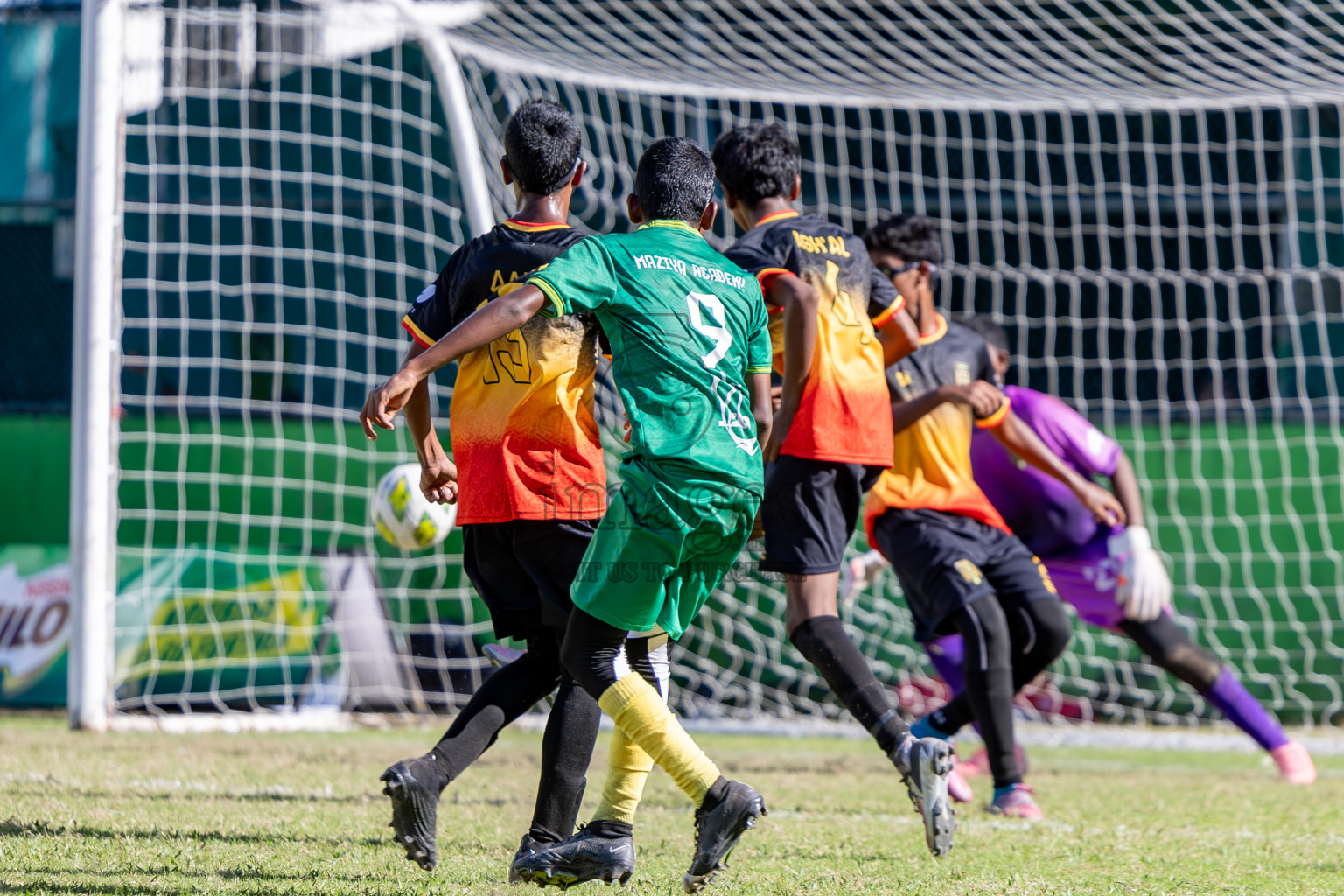 Day 3 of MILO Academy Championship 2024 (U-14) was held in Henveyru Stadium, Male', Maldives on Saturday, 2nd November 2024.
Photos: Hassan Simah / Images.mv