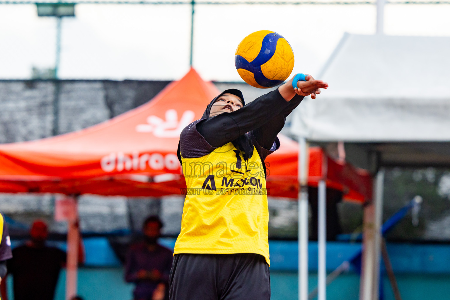 Day 2 of Interschool Volleyball Tournament 2024 was held in Ekuveni Volleyball Court at Male', Maldives on Sunday, 24th November 2024. Photos: Nausham Waheed / images.mv