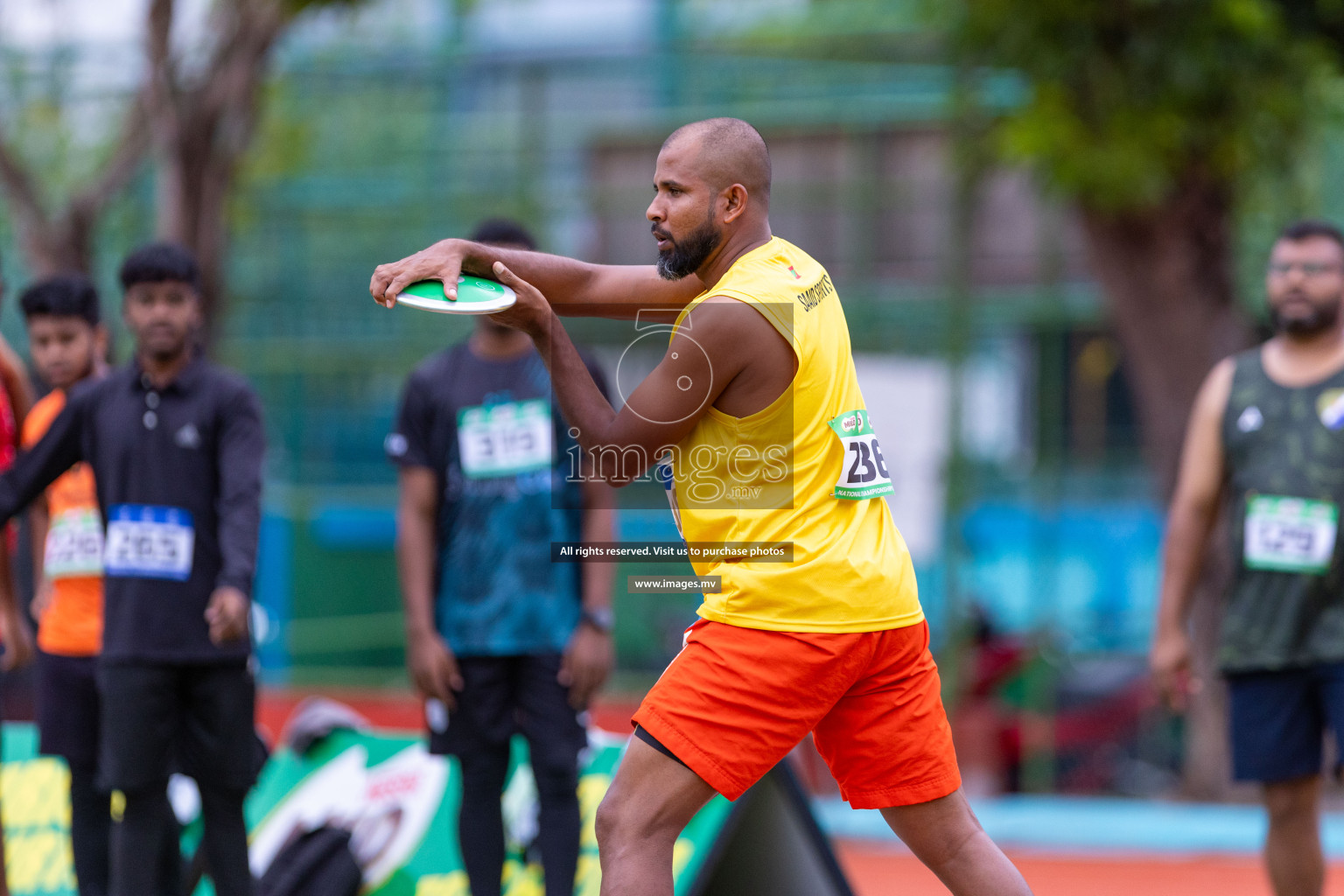 Day 2 of National Athletics Championship 2023 was held in Ekuveni Track at Male', Maldives on Friday, 24th November 2023. Photos: Nausham Waheed / images.mv