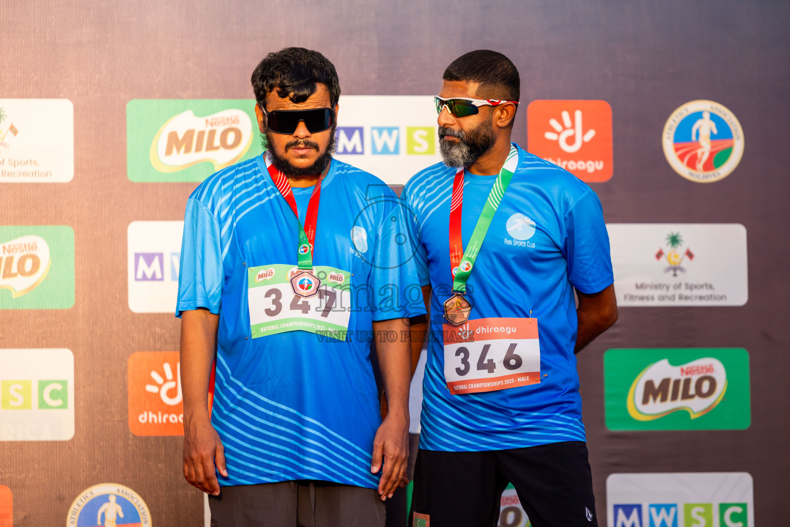 Day 2 of National Athletics Championship 2025 was held at Ekuveni Running Ground in Male', Maldives on Friday, 15th August 2025. Photos: Nausham Waheed  / images.mv