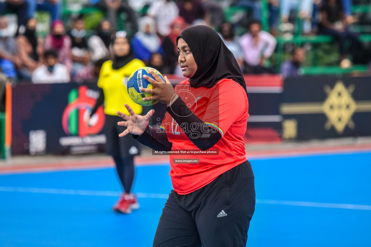 Day 7 of MILO 6th Inter Office Handball Tournament 2022 Photos by Nausham waheed