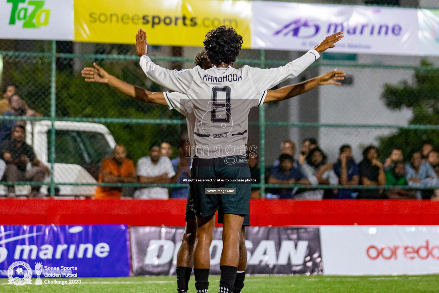 Matchday 23 of Golden Futsal Challenge 2023 on 27 February 2023 in Hulhumale, Male, Maldives