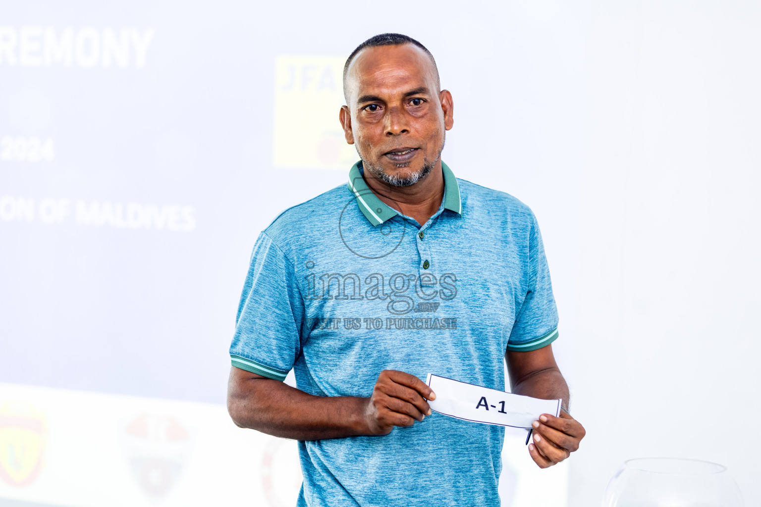 Draw Ceremony of FAM Youth Championship held in Male, Maldives, on Monday, 3rd June 2024 Photos: Nausham Waheed / images.mv