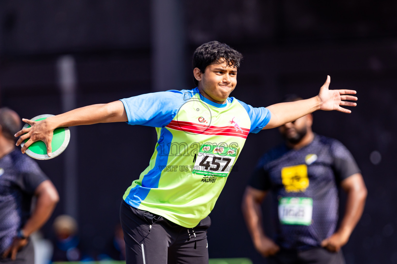 Day 4 of MILO Athletics Association Championship was held on Friday, 8th May 2024 in Male', Maldives. Photos: Nausham Waheed