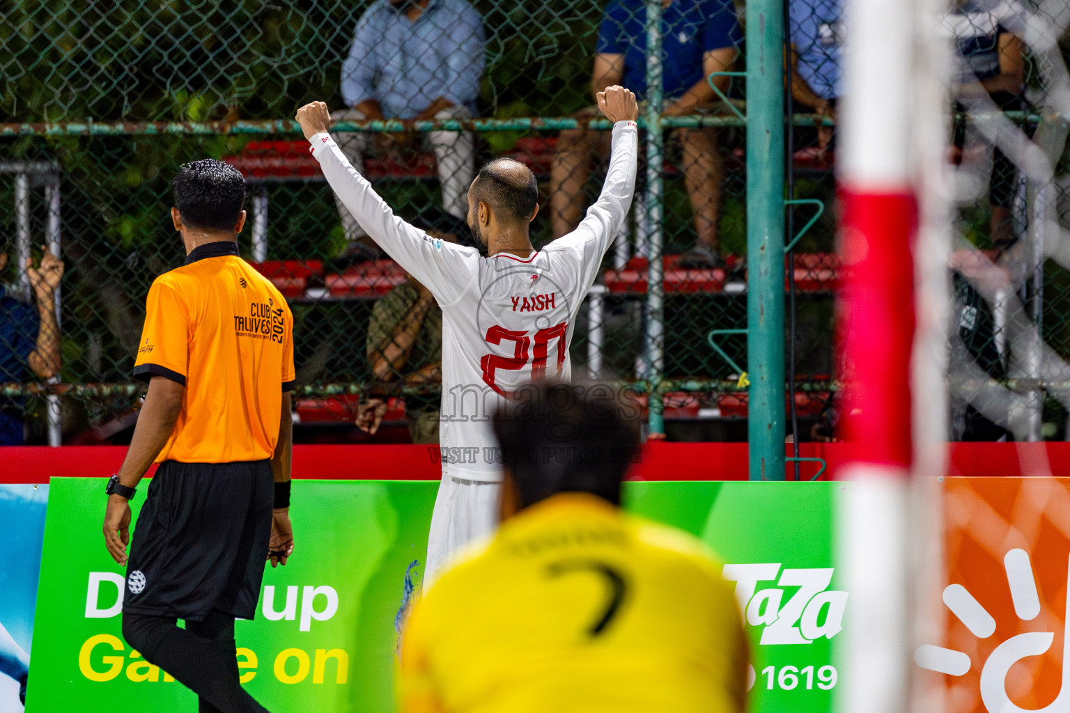 CRIMINAL COURT vs MIRA RC in Club Maldives Classic 2024 held in Rehendi Futsal Ground, Hulhumale', Maldives on Wednesday, 11th September 2024. 
Photos: Hassan Simah / images.mv