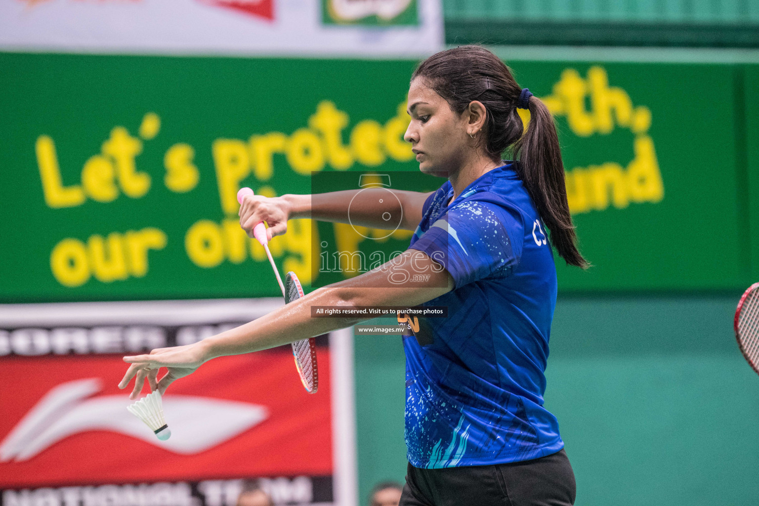 Day 2 of Badminton association mixed group championship 2021 held in Male', Maldives Photos by Nausham Waheed