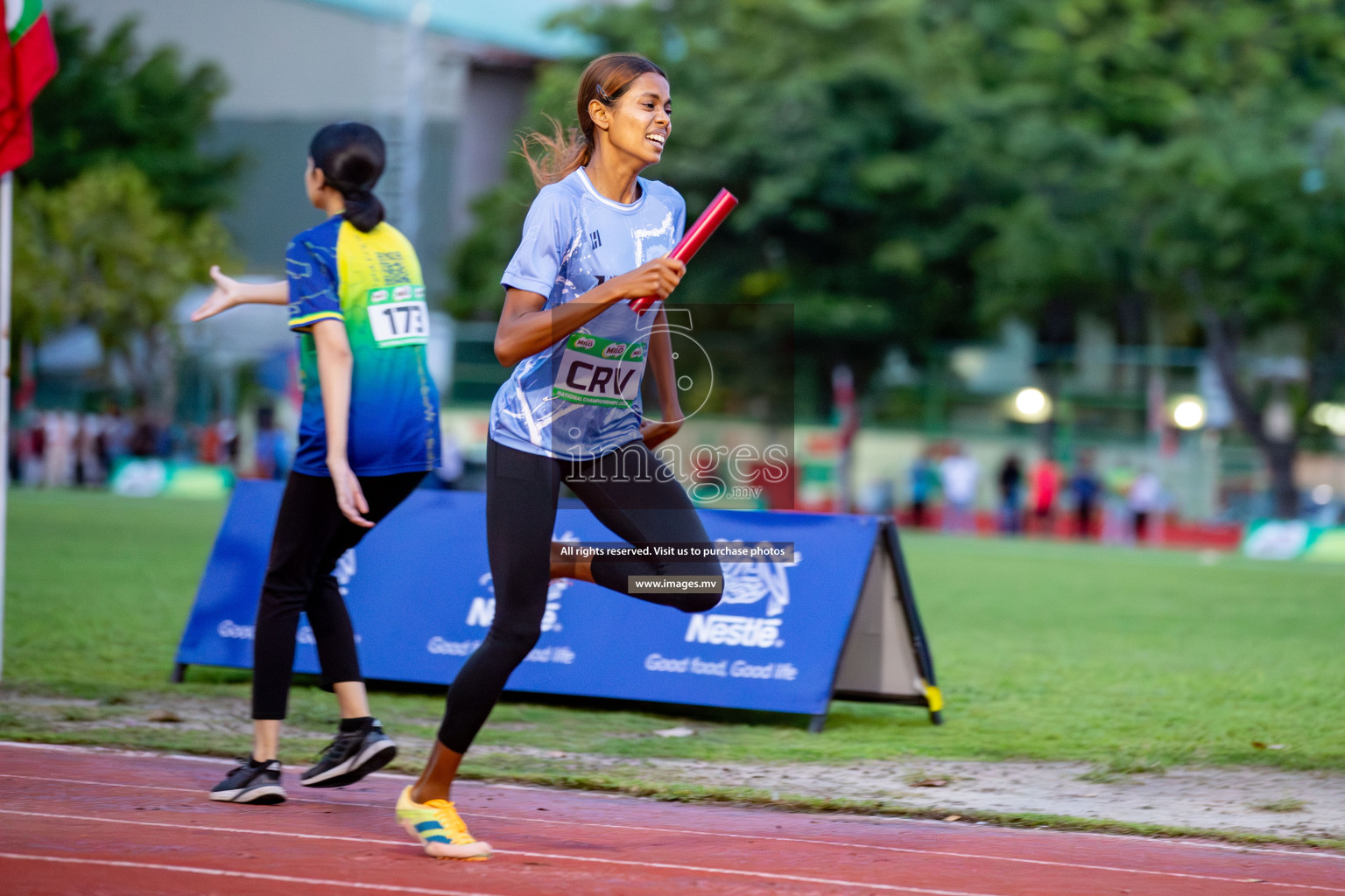 Day 2 of National Athletics Championship 2023 was held in Ekuveni Track at Male', Maldives on Friday, 24th November 2023. Photos: Hassan Simah / images.mv