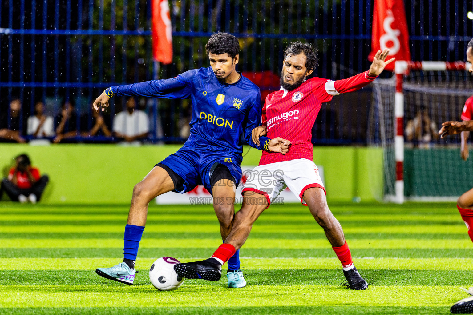 United V vs CC Sports Club in Semi Final of Eydhafushi Futsal Cup 2024 was held on Monday , 15th April 2024, in B Eydhafushi, Maldives Photos: Nausham Waheed / images.mv