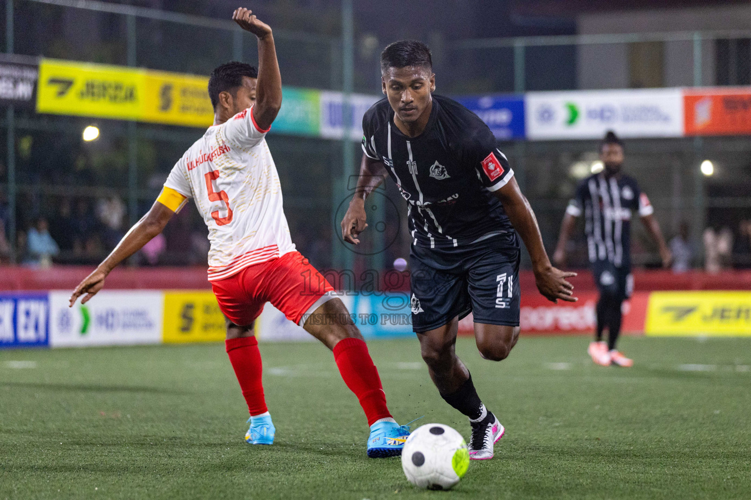 HDh Kulhudhuffushi vs HDh Nolhivaranfaru in Golden Futsal Challenge 2024 was held on Tuesday, 16th January 2024, in Hulhumale', Maldives Photos: Ismail Thoriq / images.mv