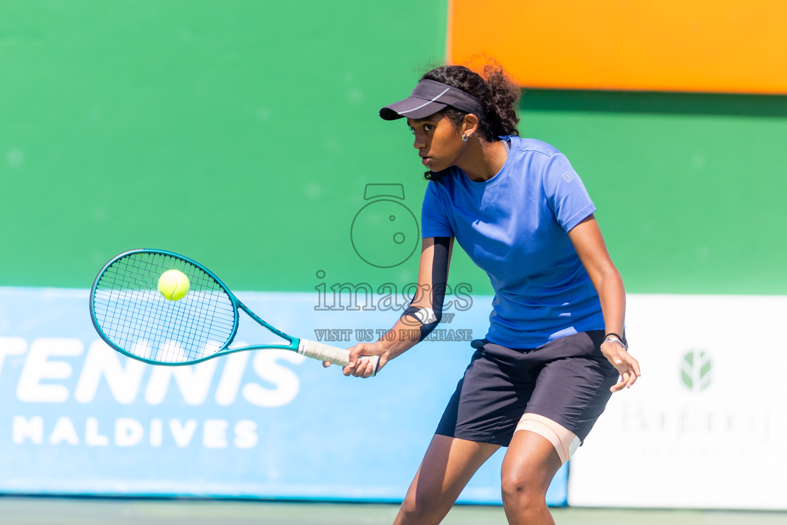 Day 8 of ATF Maldives Junior Open Tennis was held in Male' Tennis Court, Male', Maldives on Thursday, 19th December 2024. Photos: Nausham Waheed/ images.mv