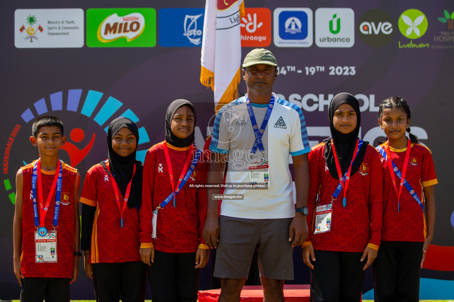 Final Day of Inter School Athletics Championship 2023 was held in Hulhumale' Running Track at Hulhumale', Maldives on Friday, 19th May 2023. Photos: Mohamed Mahfooz Moosa / images.mv