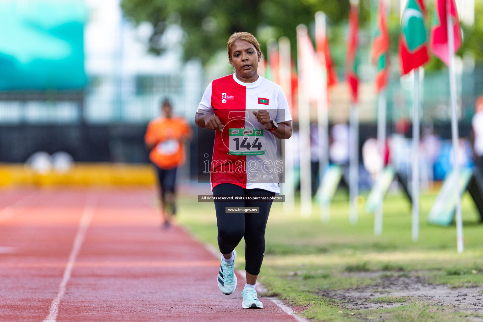 Day 1 of National Athletics Championship 2023 was held in Ekuveni Track at Male', Maldives on Thursday 23rd November 2023. Photos: Nausham Waheed / images.mv