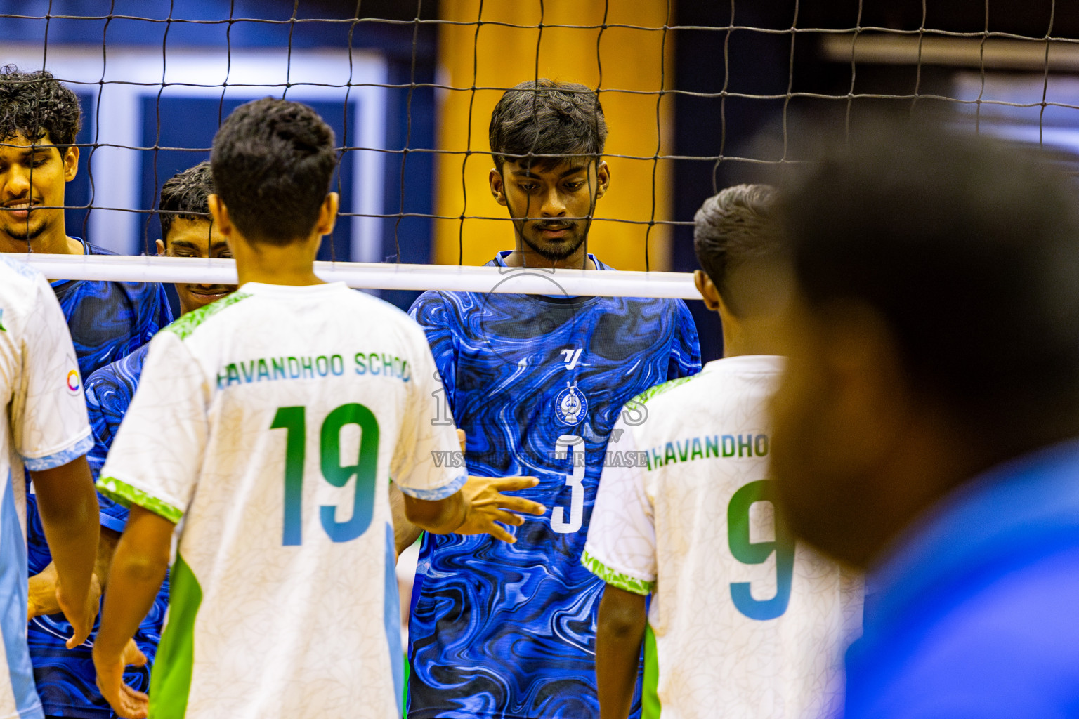 Finals of Interschool Volleyball Tournament 2024 was held in Social Center at Male', Maldives on Friday, 6th December 2024. Photos: Nausham Waheed / images.mv