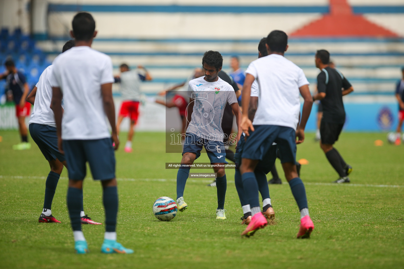 Lebanon vs Maldives in SAFF Championship 2023 held in Sree Kanteerava Stadium, Bengaluru, India, on Tuesday, 28th June 2023. Photos: Nausham Waheed, Hassan Simah / images.mv