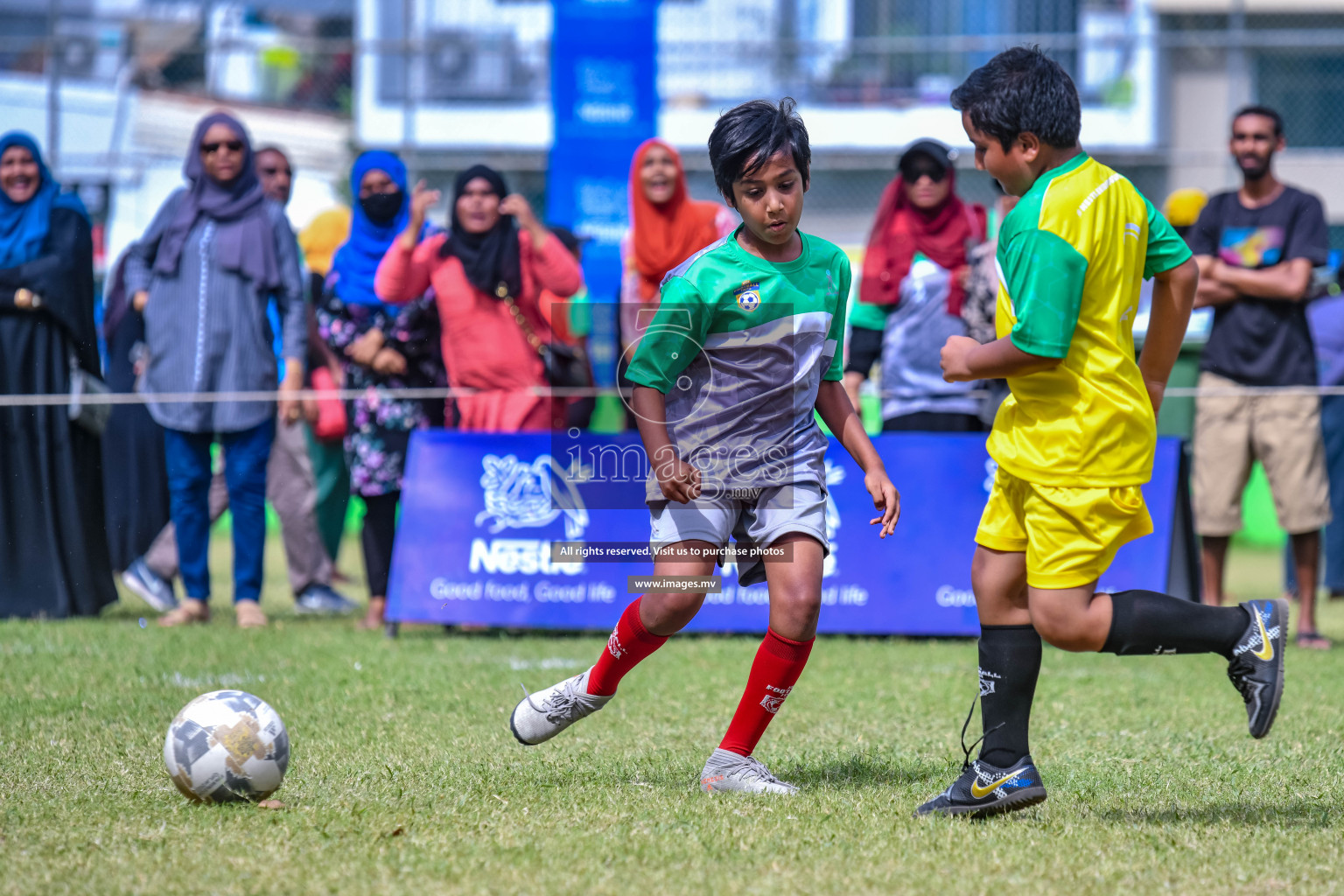 Day 3 of Milo Kids Football Fiesta 2022 was held in Male', Maldives on 21st October 2022. Photos: Nausham Waheed/ images.mv