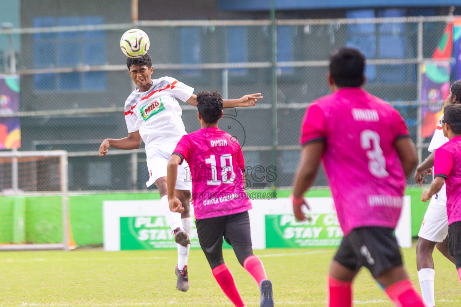 United Victory vs TC Sports Club in Day 7 of Dhivehi Youth League 2024 held at Henveiru Stadium on Sunday, 1st December 2024. Photos: Shuu Abdul Sattar, / Images.mv