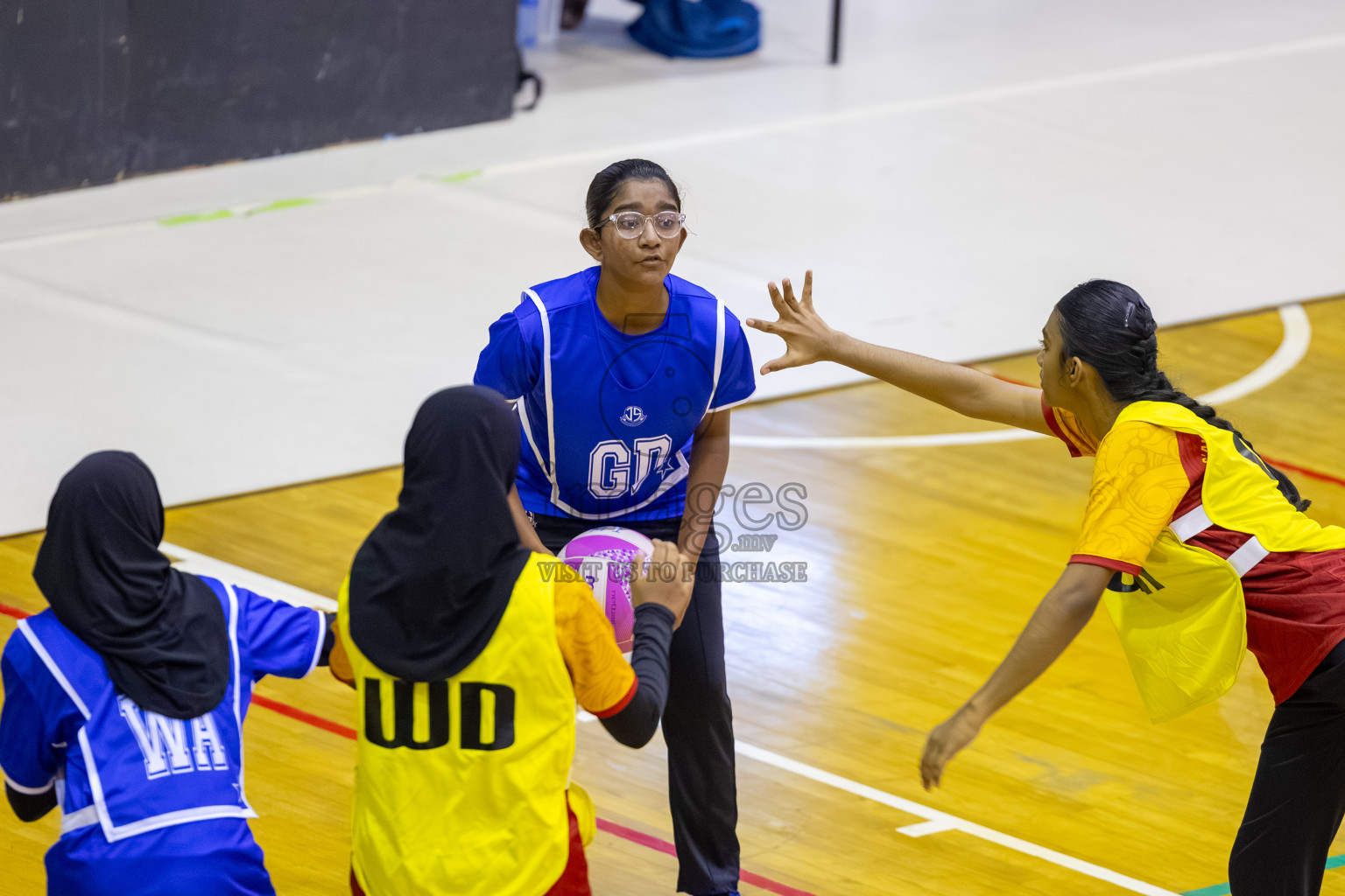 Day 13 of 26th Inter-School Netball Tournament 2025 was held in Social Center Indoor Hall on Saturday, 1st November 2025. Photos: Ismail Thoriq / images.mv