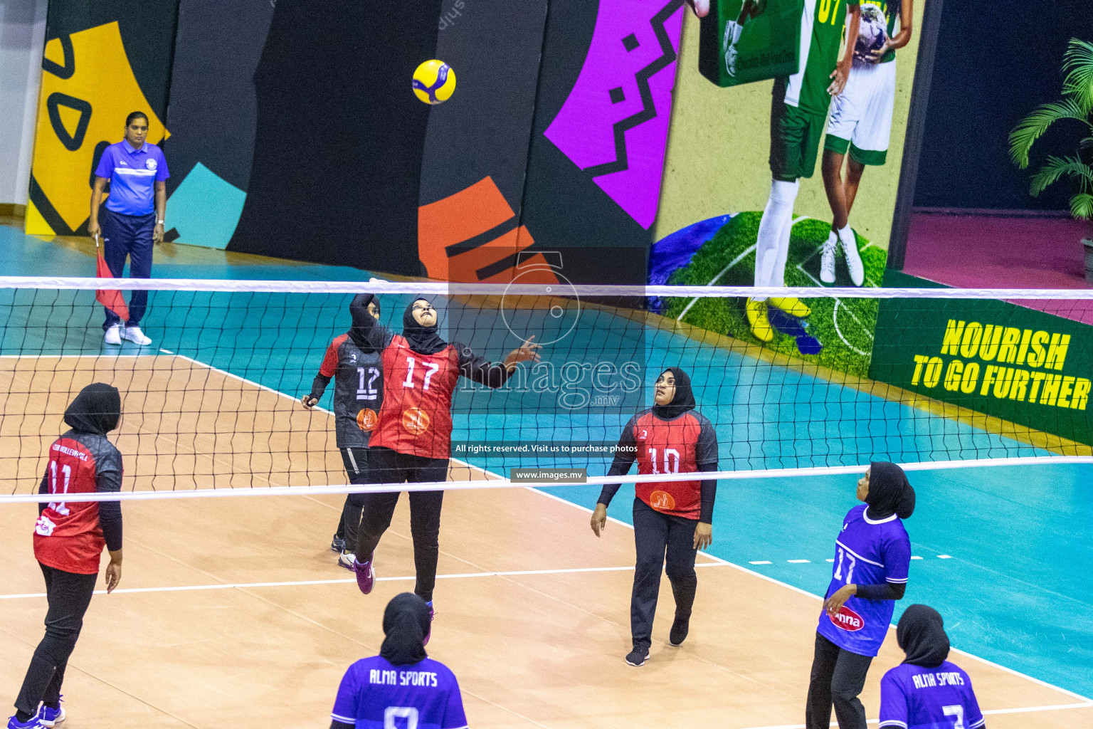 Volleyball Association Cup 2022-Women's Division-Match Day 1 was held in Male', Maldives on Tuesday, 24th May 2022.  Photos By: Ismail Thoriq / images.mv