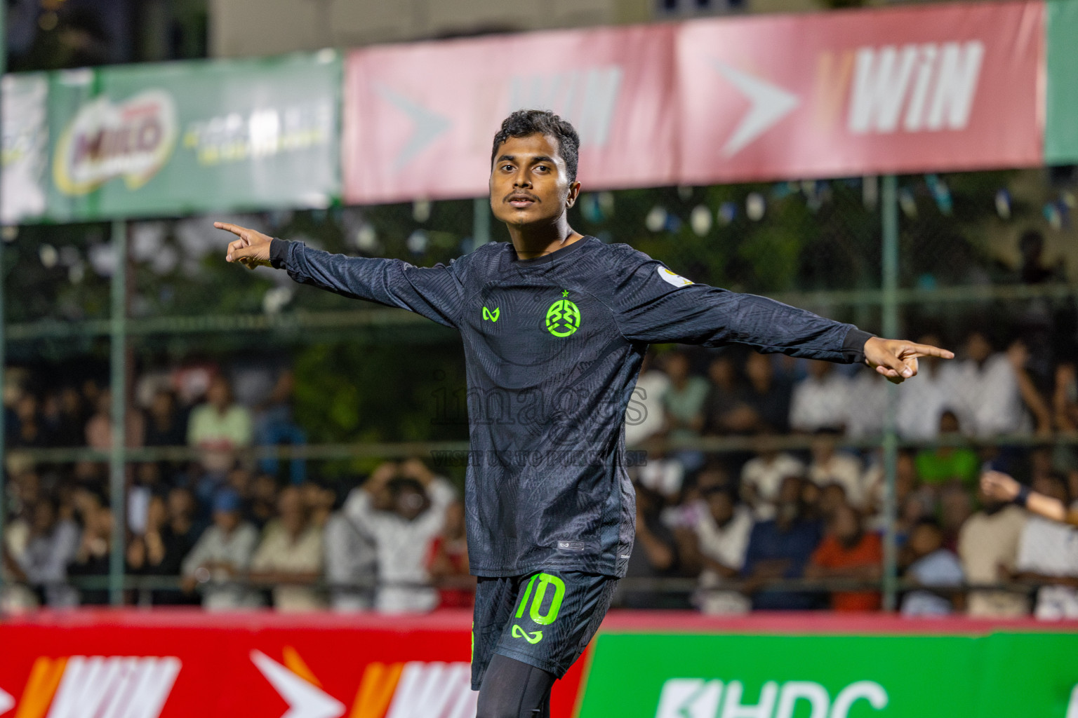 Road Recreation Club vs Team Naivaadhoo in Kings Cup of Club Maldives  2025 was held in Rehendhi Futsal Ground, Hulhumale', Maldives on Saturday, 6th September 2025. Photos: Ismail Thoriq / images.mv