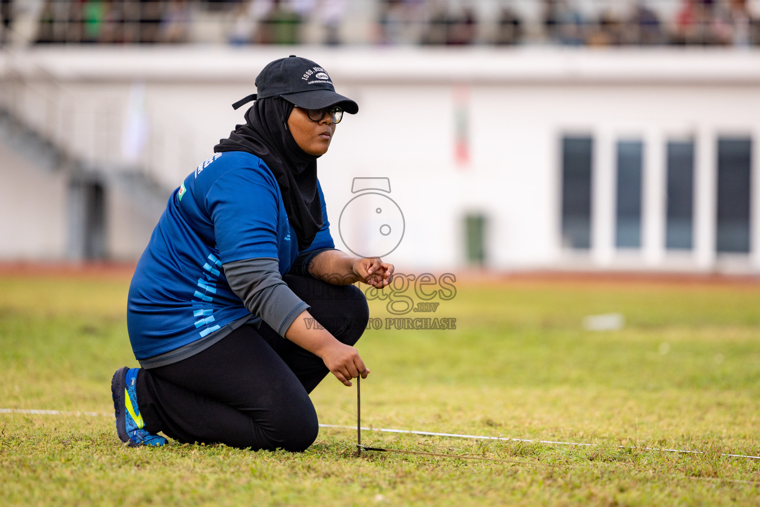 Day 1 of MWSC Interschool Athletics Championships 2024 held in Hulhumale Running Track, Hulhumale, Maldives on Saturday, 9th November 2024. 
Photos by: Ismail Thoriq, Hassan Simah / Images.mv