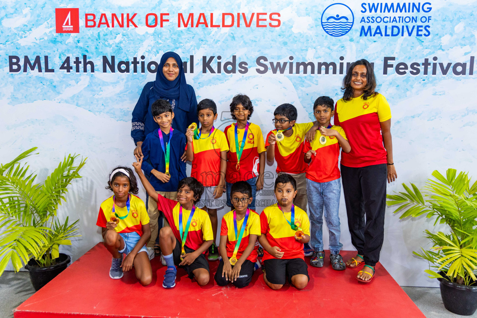 Closing Ceremony of 4th National Kids Swimming Festival 2023 on 9th December 2023, held in Hulhumale', Maldives Photos: Nausham Waheed / Images.mv