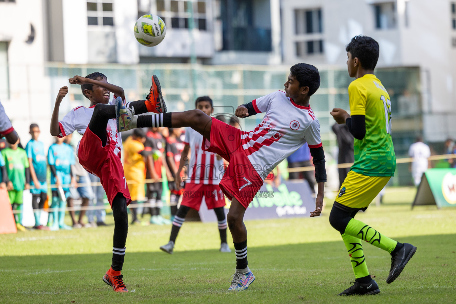 Day 1 of MILO Kids 7s Weekend 2024 held in Male, Maldives on Thursday, 17th October 2024. Photos: Shuu / images.mv