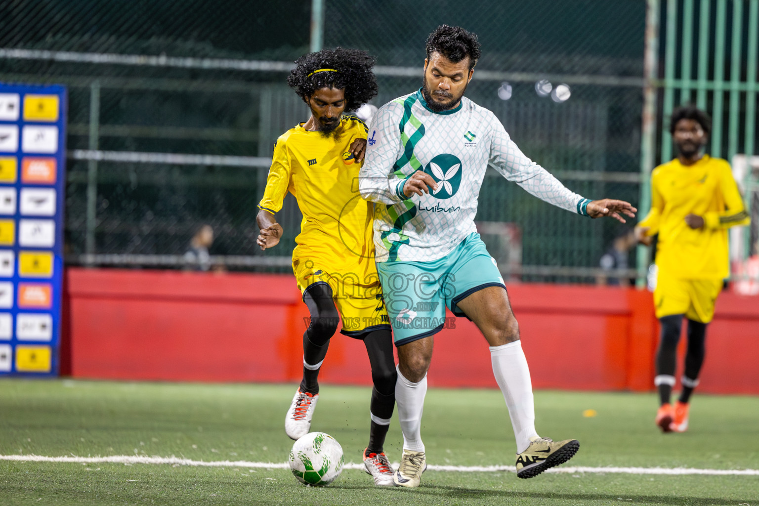 Dharumavantha vs The Hawks in Day 5 of Office League 2025 was held on Sunday, 20th April 2025 in Hulhumale', Maldives.
Photos: Ismail Thoriq / images.mv