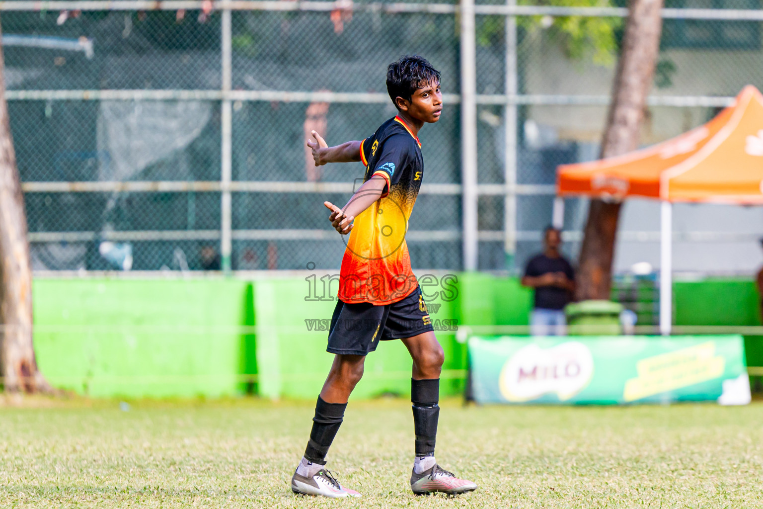 Day 2 of MILO Academy Championship 2024 Under 14 held in Henveyru Stadium, Male', Maldives on Friday, 1st November 2024. Photos: Nausham Waheed / Images.mv