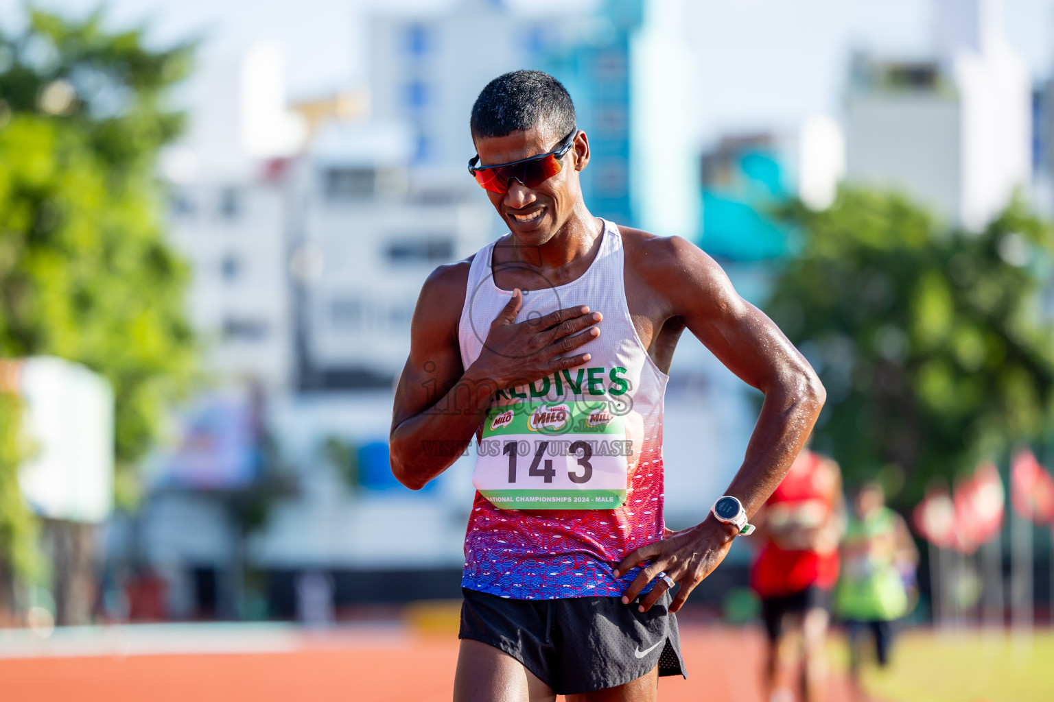 Day 1 of 33rd National Athletics Championship was held in Ekuveni Track at Male', Maldives on Thursday, 5th September 2024. Photos: Nausham Waheed / images.mv