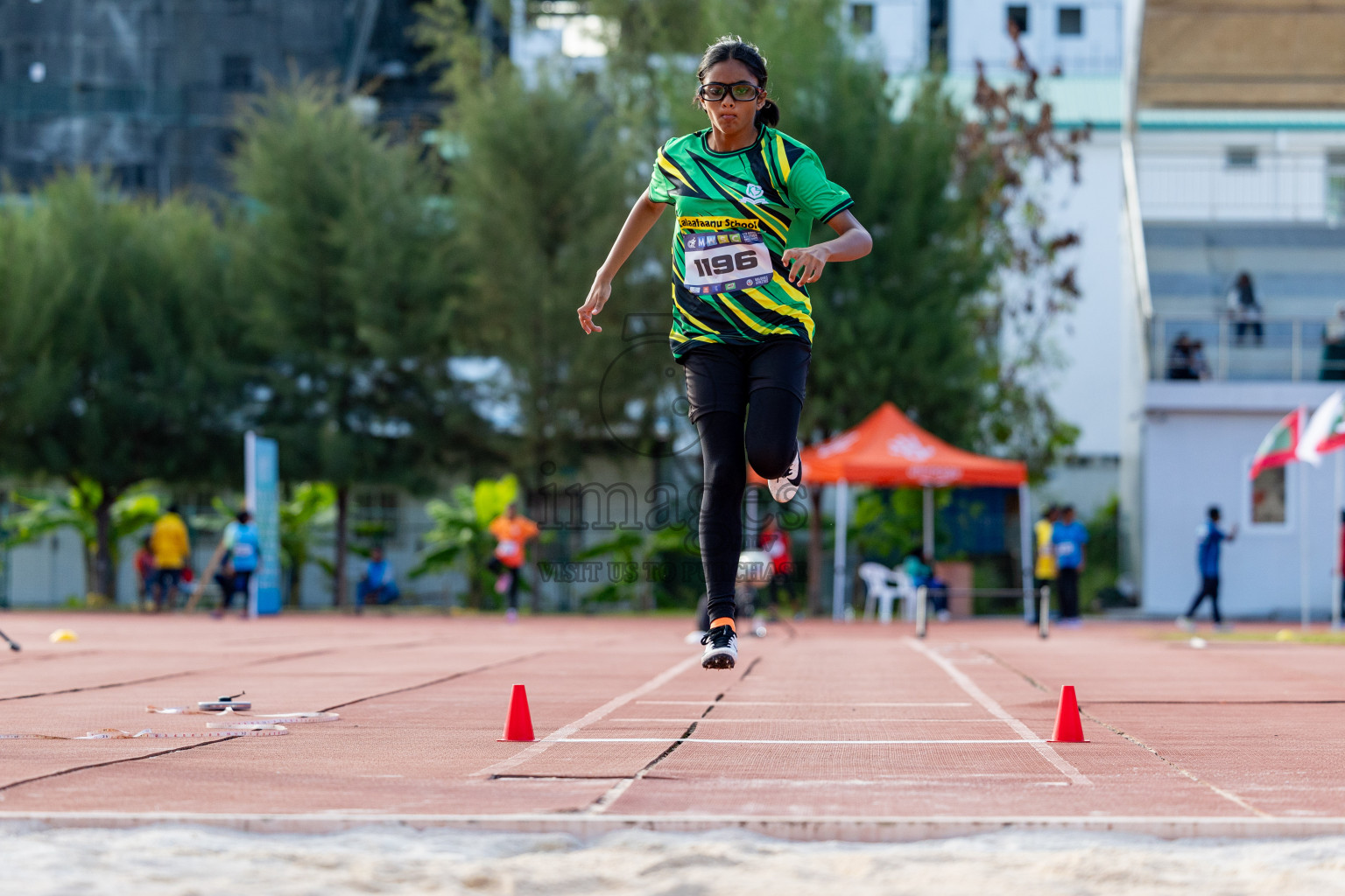 Day 2 of MWSC Interschool Athletics Championships 2024 held in Hulhumale Running Track, Hulhumale, Maldives on Sunday, 10th November 2024. 
Photos by: Hassan Simah / Images.mv