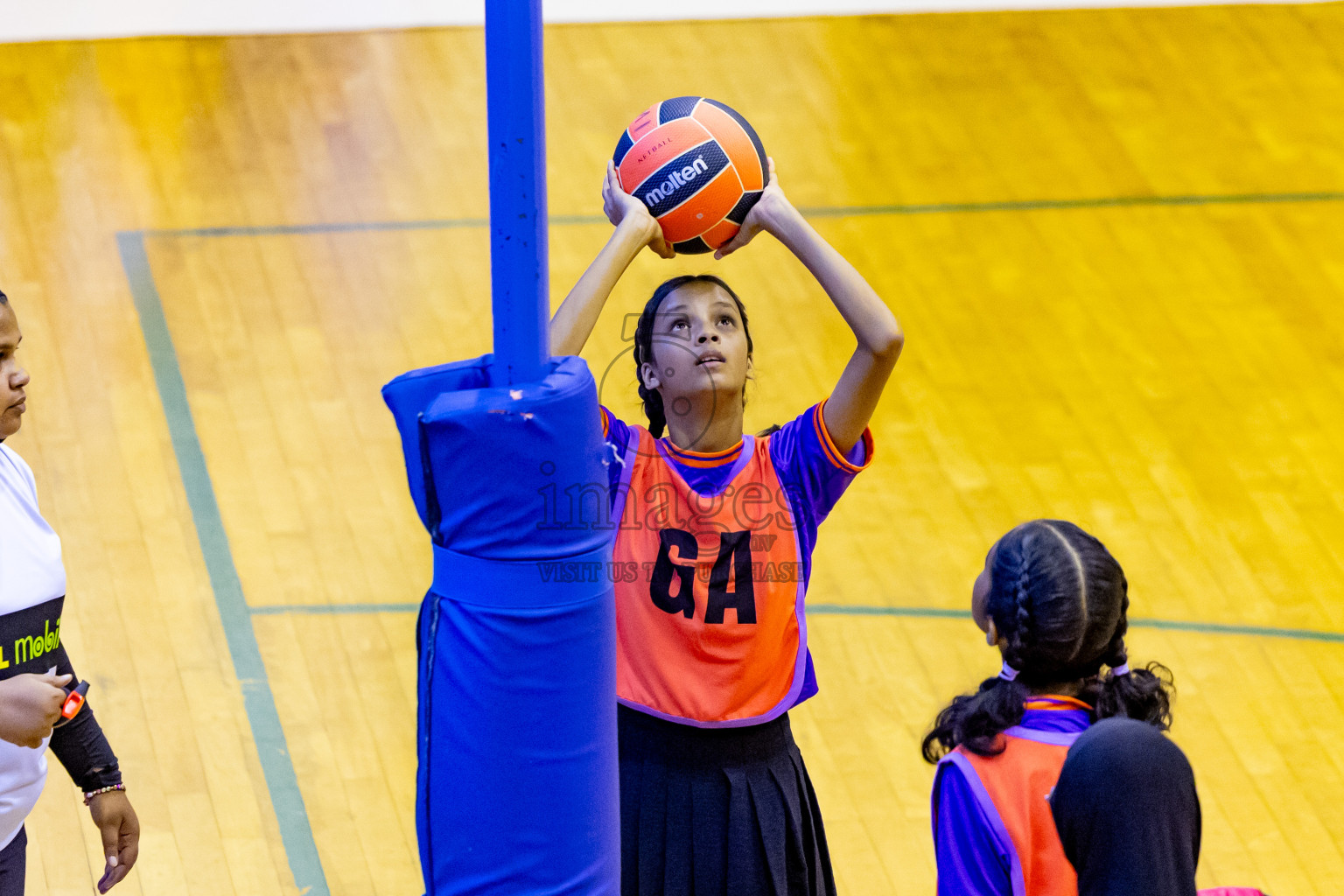 Day 2 of 25th Inter-School Netball Tournament was held in Social Center at Male', Maldives on Saturday, 10th August 2024. Photos: Nausham Waheed / images.mv