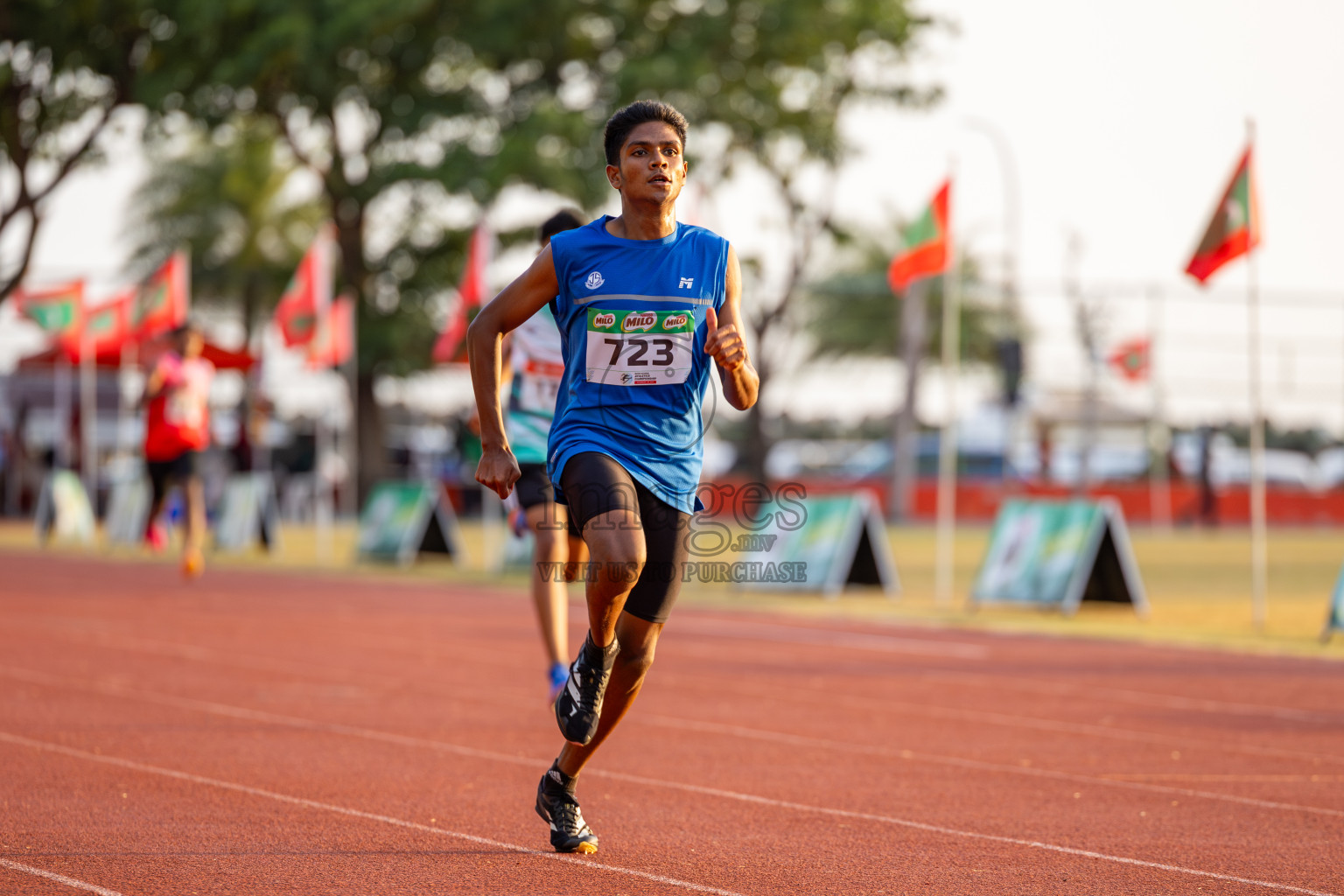 Day 1 of Inter-school Athletics Championship 2025 held in Ekuveni Synthetic Track, Male', Maldives on Monday, 06th October 2025. Photos by: Ismail Thoriq / Images.mv