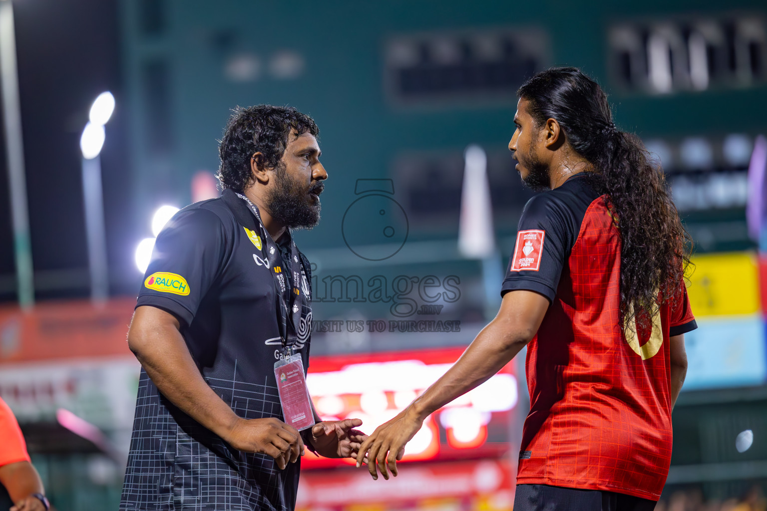 B Eydhafushi vs L Gan in the Final of Golden Futsal Challenge 2024 was held on Thursday, 7th March 2024, in Hulhumale', Maldives 
Photos: Ismail Thoriq / images.mv