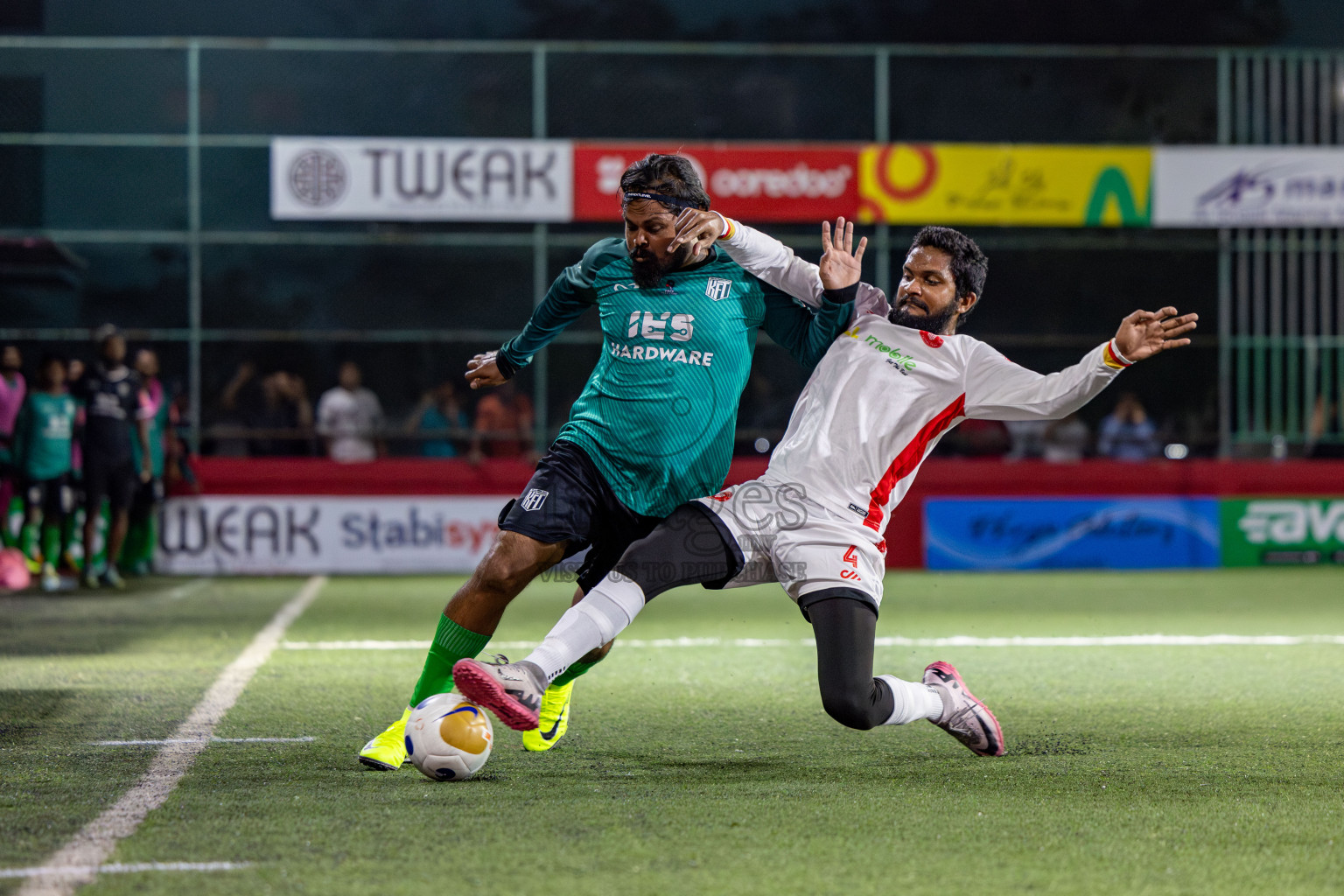 HA. Maarandhoo vs HA. Kelaa in Day 1 of Golden Futsal Challenge 2025 on Sunday, 5th January 2025, in Hulhumale', Maldives 
Photos: Nausham Waheed / images.mv