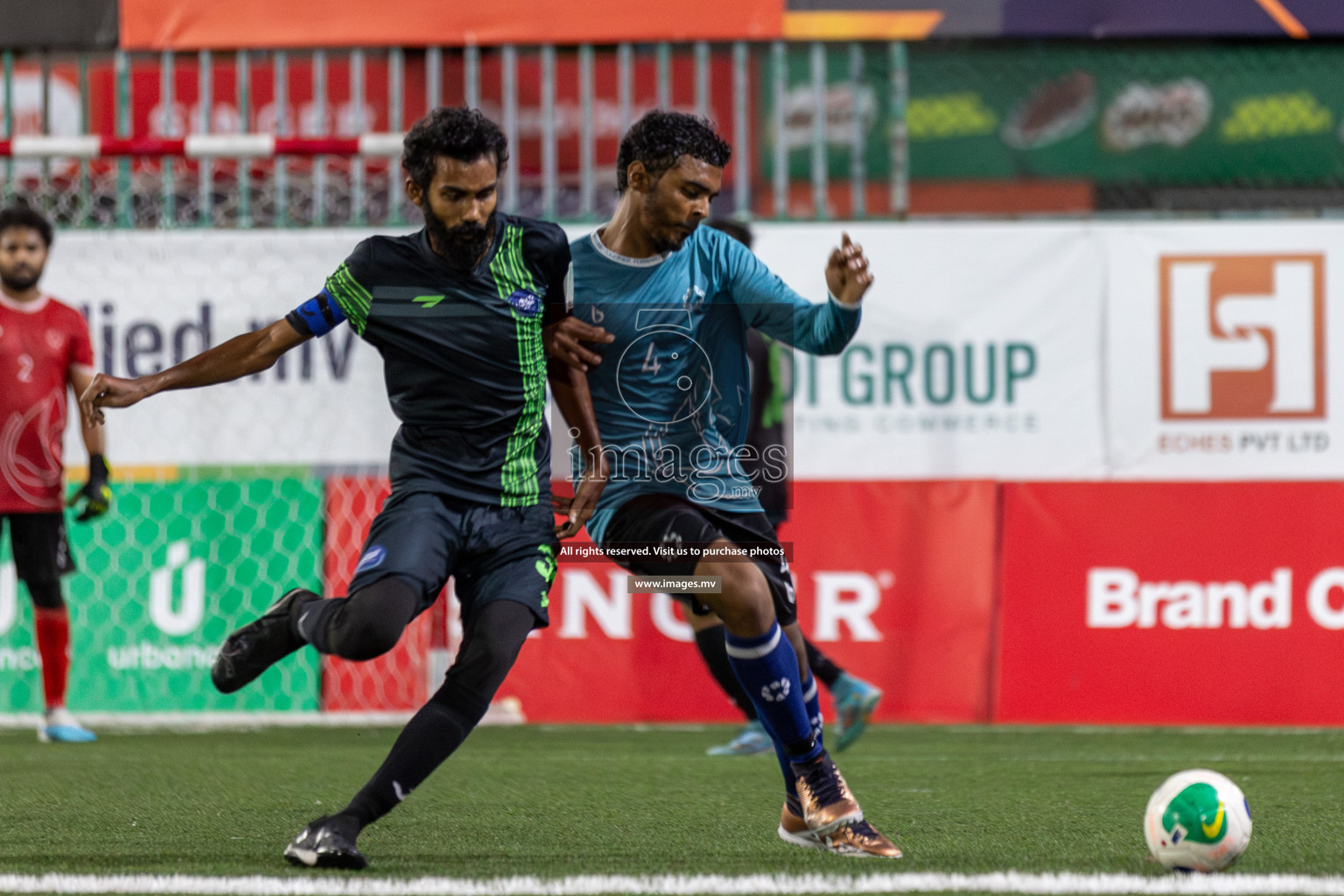 Mira SC vs Umraani Club in Club Maldives Cup Classic 2023 held in Hulhumale, Maldives, on Thursday, 20th July 2023 Photos: Mohamed Mahfooz Moosa / images.mv