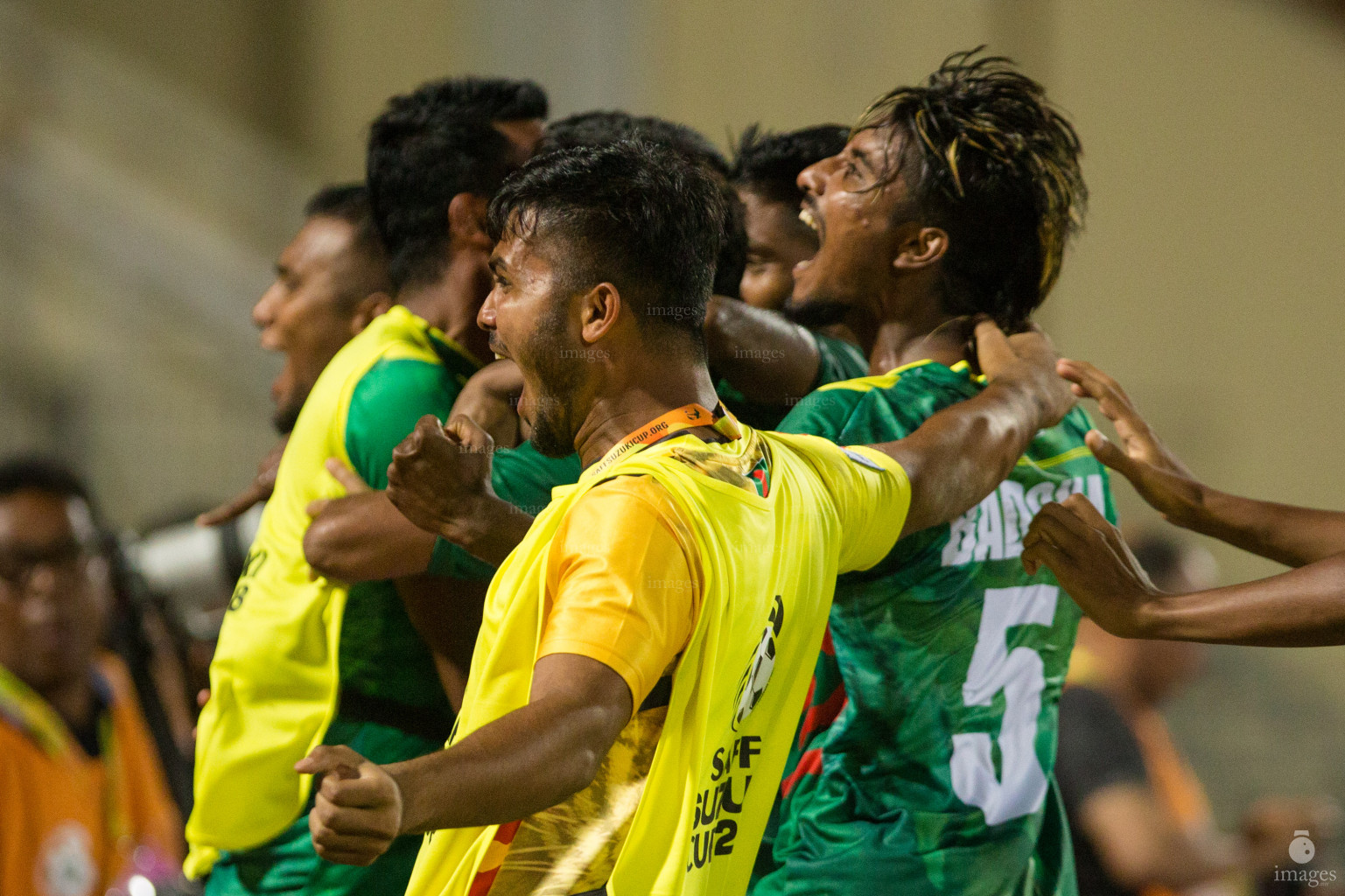 Bangladesh vs Pakistan in SAFF Suzuki Cup 2018 in Dhaka, Bangladesh, Thursday, September 06, 2018. (Images.mv Photo/Hussain Sinan)