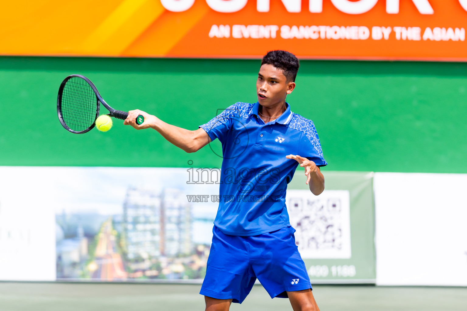 Day 4 of ATF Maldives Junior Open Tennis was held in Male' Tennis Court, Male', Maldives on Thursday, 12th December 2024. Photos: Nausham Waheed/ images.mv