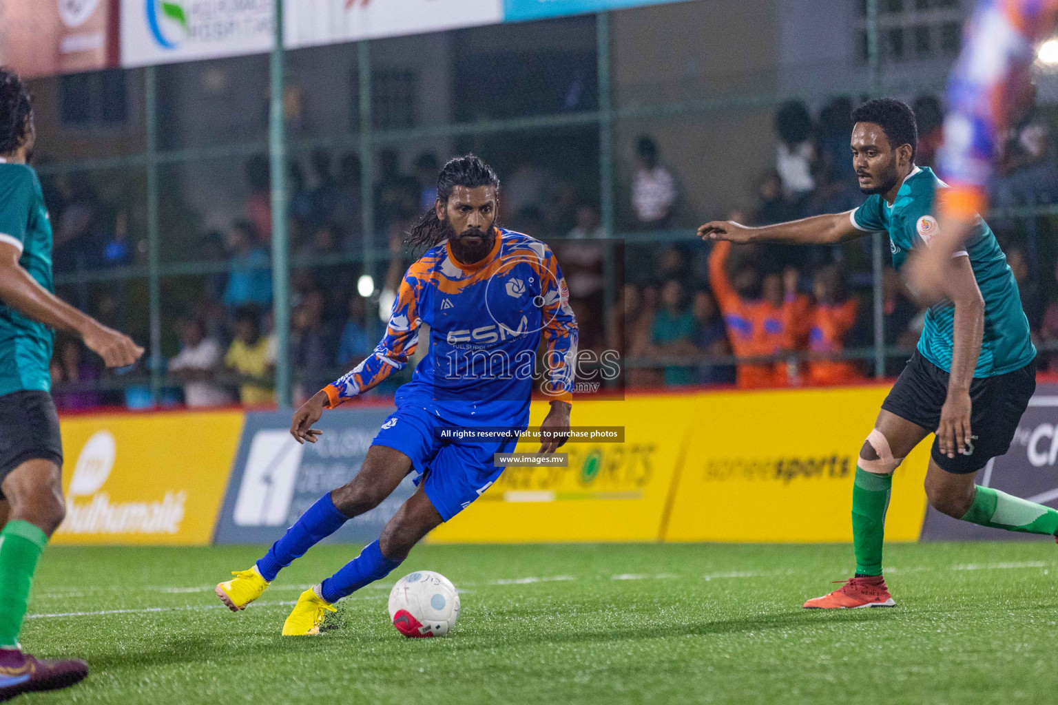 Team FSM vs HARC in Club Maldives Cup 2022 was held in Hulhumale', Maldives on Wednesday, 19th October 2022. Photos: Ismail Thoriq / images.mv