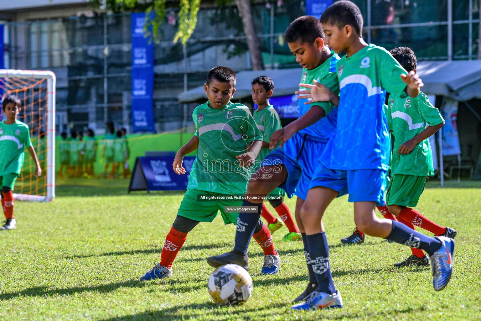 Day 2 of Milo Kids Football Fiesta 2022 was held in Male', Maldives on 20th October 2022. Photos: Nausham Waheed/ images.mv