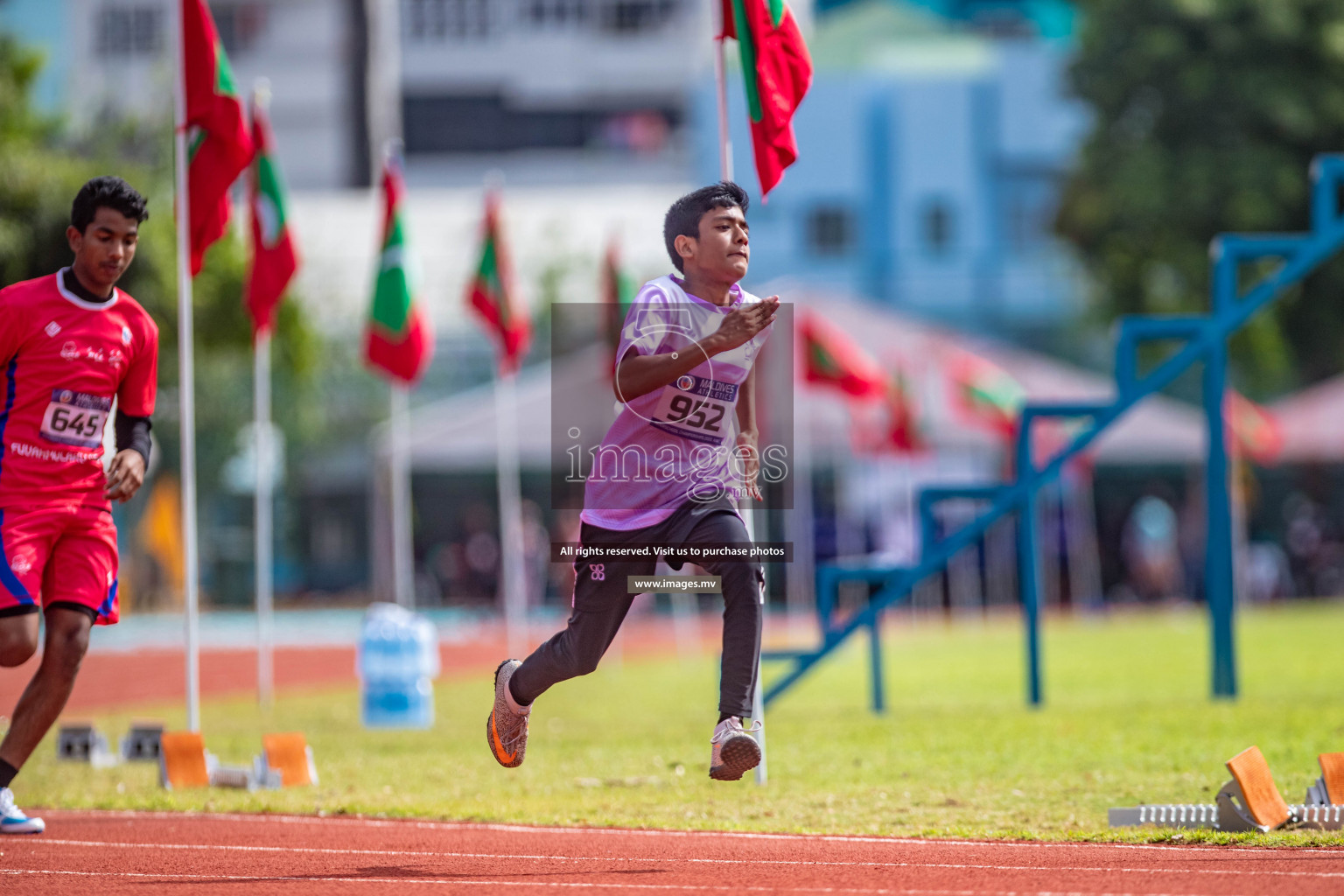 Day 2 of Inter-School Athletics Championship held in Male', Maldives on 24th May 2022. Photos by: Maanish / images.mv