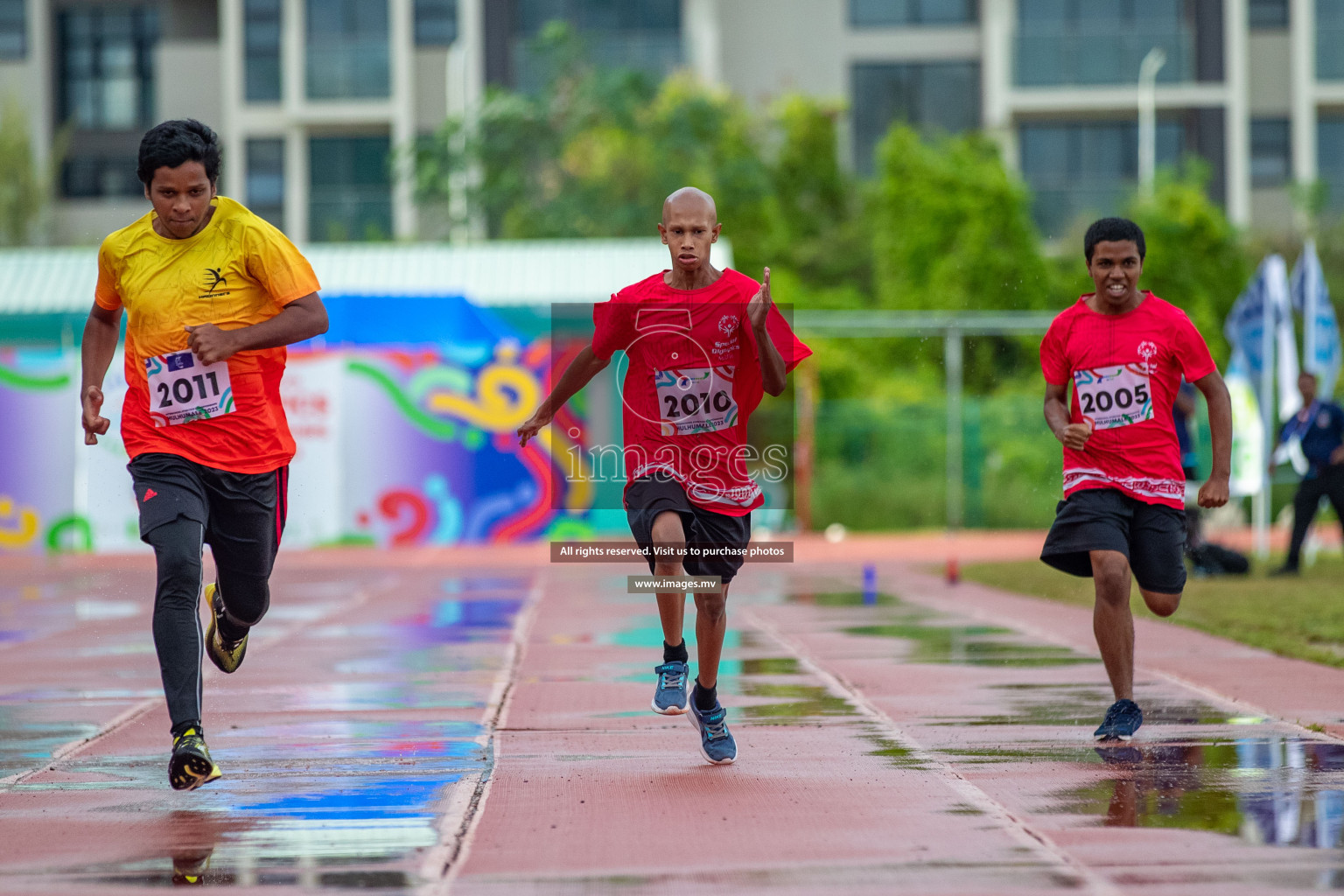 Day one of Inter School Athletics Championship 2023 was held at Hulhumale' Running Track at Hulhumale', Maldives on Saturday, 14th May 2023. Photos: Nausham Waheed / images.mv