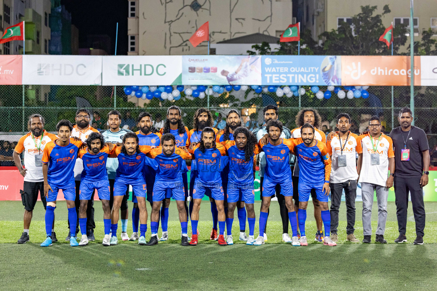 MACL vs TEAM FSM in Club Maldives Cup 2024 held in Rehendi Futsal Ground, Hulhumale', Maldives on Monday, 23rd September 2024. 
Photos: Hassan Simah / images.mv