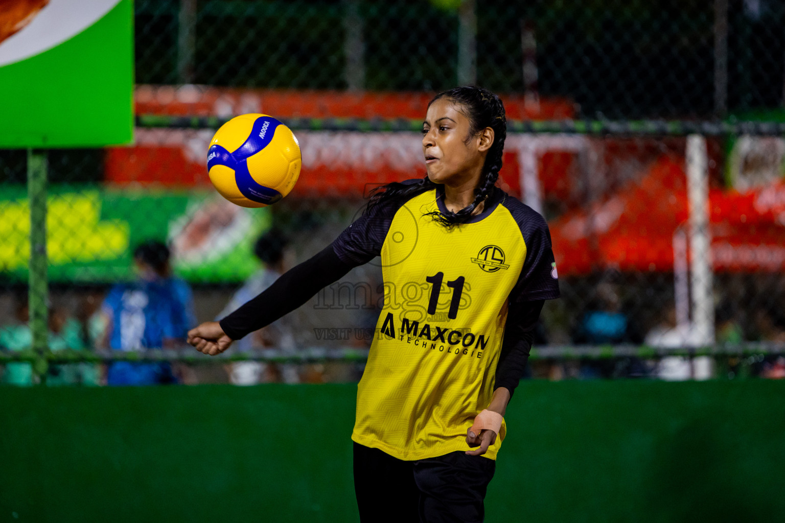 Day 2 of Interschool Volleyball Tournament 2024 was held in Ekuveni Volleyball Court at Male', Maldives on Sunday, 24th November 2024. Photos: Nausham Waheed / images.mv